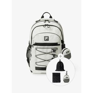 [휠라] FILA 25년 신상 신학기 27L 트리플 스트링 백팩 FS3BPH1001XOWH