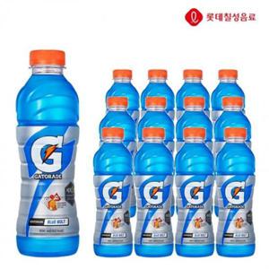 게토레이 롯데칠성 게토레이 데일리 600ml 블루볼트 x 12개 펫