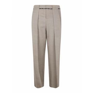 [BALMAIN] 남성 테일러드 Formal Taupe 큐프로 플리츠 팬츠 EH1PQ315VH508AJ Grey /8