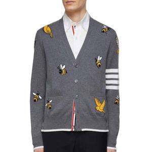 [THOM BROWNE] 버즈앤비즈 인타르시아 가디건 MKC451A Y1002 035