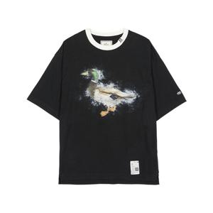 메종미하라야스히로 남성 반팔티셔츠 J14TS781 BLACK