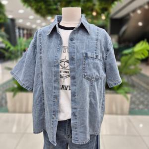 [레코브]레코브 루즈핏데님남방 LC31E6DN505X_SH