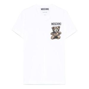 25 FW 모스키노 레오 테디 프린트 티셔츠 251EV07080541 TP432617680