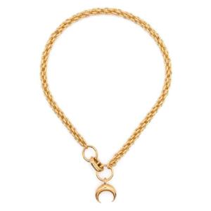 25 FW 마린세르 리사이클 퓨터 문 네크리스 UJW076ARMET0002 TP437436806