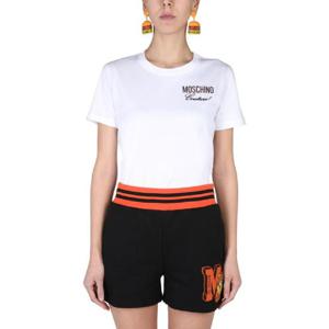 MOSCHINO T-SHIRT CON LOGO RICAMATO 071404411001