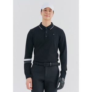 [레노마골프]남성 라인 배색 카라 니트 RMSPN1281-199_IC