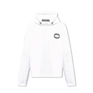 Moschino 로고 프린트 후드티 241ZRA17232028 1001 TP942878525