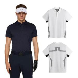 제이린드버그 남성 골프 반팔 ALEKS HYBRID KNIT POLO SHIRT GMKW14023