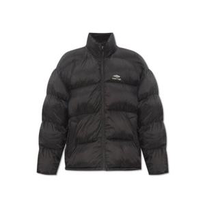 Balenciaga 로고 프린트 퍼퍼 재킷 774000TPO39 1000 TP944976502