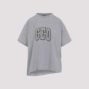 발렌시아가 반팔 티셔츠 826344 TSVP3 1300 HEATHER GREY