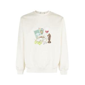 퍼니 미스터 그래픽 프린트 크루넥 스웨트셔츠 DSW144CO127 CMCREAM TP945300240