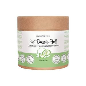 퓨어메틱스 샤워 플러프 3in1 라임 씨 솔트 스크럽 250g