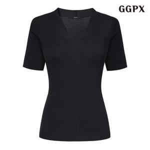 GGPX 슬림 브이넥 반팔티셔츠 (GPCLW006D)
