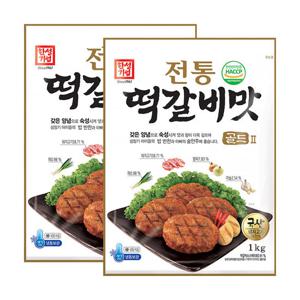 한성기업 전통 떡갈비맛 골드 1kg X 2개