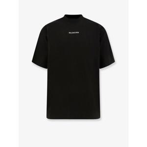 [BALENCIAGA] 라프리마 남성 티셔츠 앤 탑 미디엄 핏 코튼 764235 TPVK11569 페이드 BLACK/WHITE /12