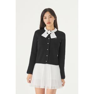 페어라이어 여성 도트 샤 플리츠 스커트. (화이트)FM5SK28RWH
