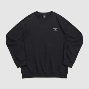 [엄브로]엄브로 에센셜 스몰로고 맨투맨 블랙 UQ323CFS93BLK
