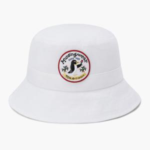 [70주년 기념] 공용 일러스트 버킷햇 화이트(MQ312LCP84)