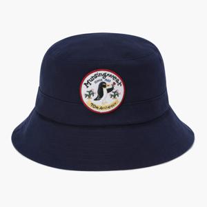 [70주년 기념] 공용 일러스트 버킷햇 네이비(MQ312LCP84)