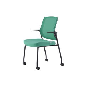 [파트라] 보나 학생 공부 책상 의자 VN44A 블랙 플로팅 팔걸이 바퀴 타입