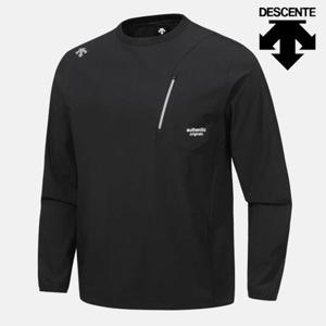 [데상트]데상트 윈드블럭 우븐 웜업 맨투맨 SP321RWH91BLK0 긴팔