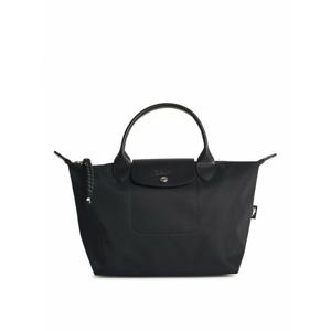 [LONGCHAMP] 라프리마 여성 크로스 바디 가방 백 위드 핸들 인 블랙 리사이클드 Tela L1512HSR001 /8