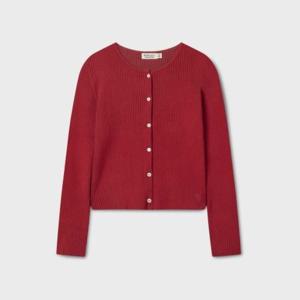 [후아유]여성 Ribbed Button Cardigan WHCKF4742F