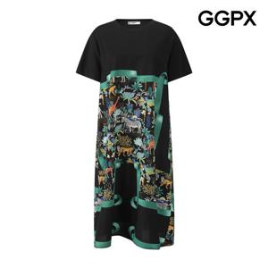 GGPX  애니멀 프린팅 티셔츠 (GP8OP012F)
