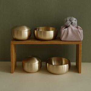 놋담 방짜유기 후 옥식기 2인