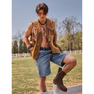 [후아유]남성 Carpenter Denim Shorts WHTJE2553M