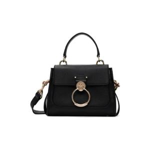 25 FW 끌로에 여성 블랙 미니 테스 데이 메신저백 231338F047000