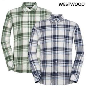 [웨스트우드] 남성 우븐 체크 셔츠_WO1MCTW417
