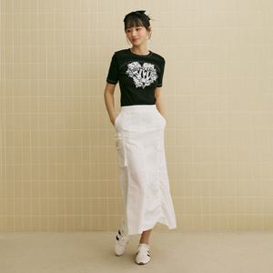 [에고이스트]러플밴딩머메이드스커트 ER2OSK53_DJ
