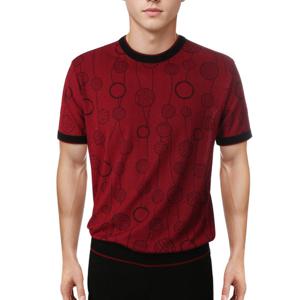 롯데광복 레드옥스 2025 S/S 캐주얼 여름 반팔 라운드니트(R252SW154WI-GB)