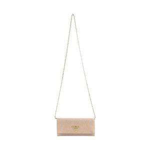 프라다 비텔로 무브 레더 체인 크로스바디백 파우더 핑크 1MT290-2B6P-F0236
