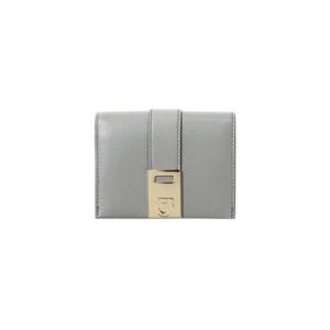 페라가모 허그 크레딧 월렛 그레이 220633-775288