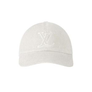 루이비통 LV 시그니처 코듀로이 캡 그레이 M7752M