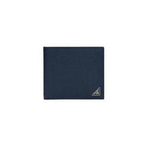 프라다 사피아노 레더 지갑 발틱 블루 2MO513-QHH-F0216