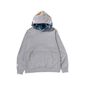 베이프 ABC 카모 샤크 풀오버 후드 그레이 0ZXSWM009141O