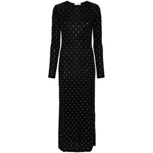파코라반 롱 원피스 24AJRO633CU0014 P001 BLACK