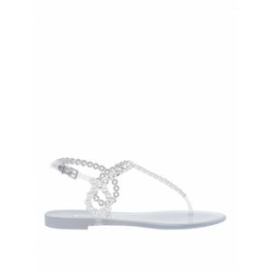 [AQUAZZURA] 여성 샌들 Almost Bare 크리스탈 젤리 ABCFLAS0JLYTRS Nude Neutrals /8