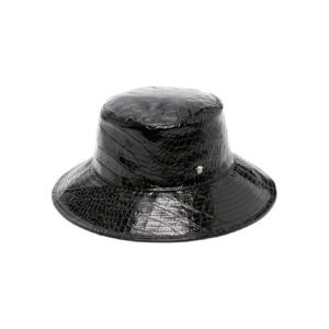 25 FW 베르사체 크로커다일 이펙트 가죽 버킷 햇  10125941A09251 TP432330807