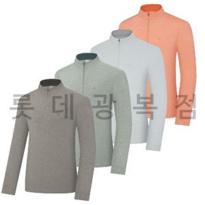 [콜핑]하리보 남성 여름 긴팔 하이쿨 스트레치 기본 집업티셔츠 KWT0485M-KP03