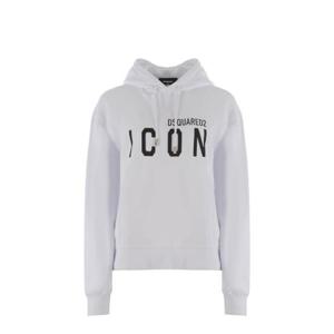Dsquared2 아이콘 로고 프린트 드로스트링 후드티 S80GU0002D25015 100 TP942121351