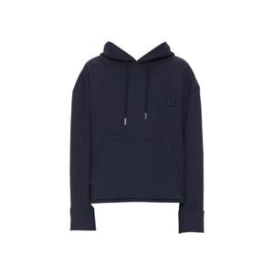 우영미 오버사이즈 후드 스웨트셔츠 네이비   22FW W223TS32721N