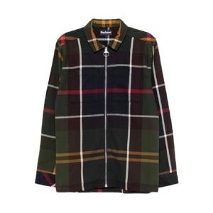 25 FW 바버 플레이드 코튼 셔츠 재킷 MOS0343TN11M TP441461165
