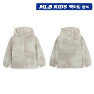 [MLB키즈PG] 스트릿 워시드 아동 바람막이 점퍼 (7AWJB0254-50CRS)