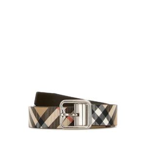 BURBERRY Printed e-canvas reversibile belt 8092046 A2021