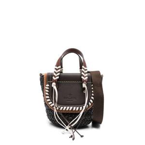 쿠바 랩 토트백 805642020 8580EBONY Marrone scuro