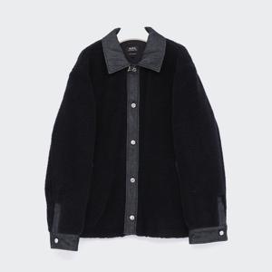 아페세 25FW 윌 버튼 데님 플리스 믹스 남성 자켓 WOARG H32026 IAK
